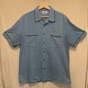 TAYLOR STITCH short sleeve resort shirt size 42